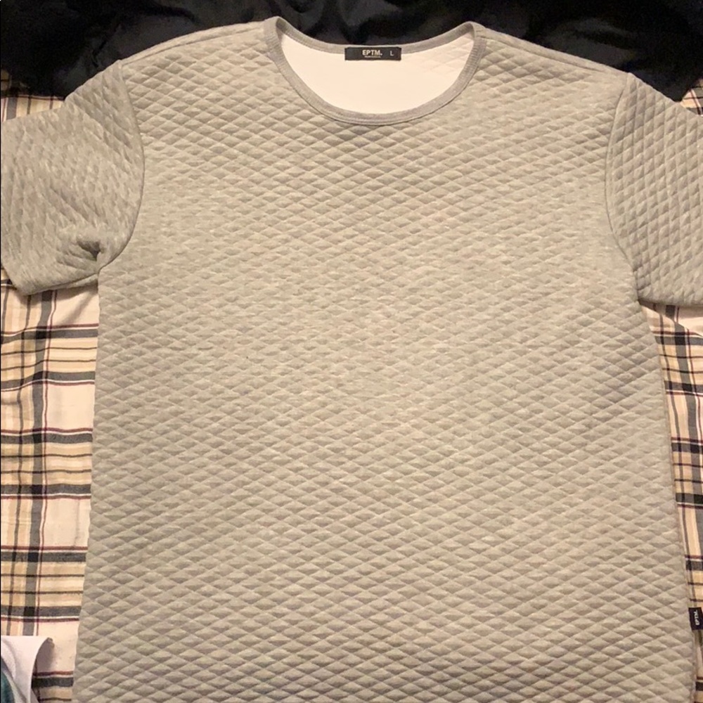 Grey short sleeve EPTM shirt